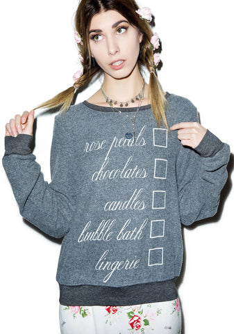 Hot Date Baggy Beach Jumper