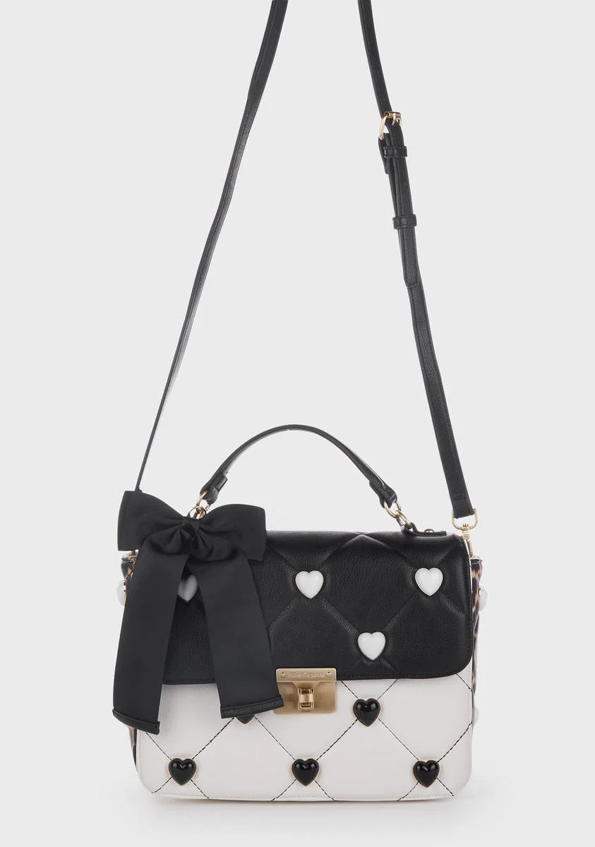 I Want Candy Hearts Satchel Bag
