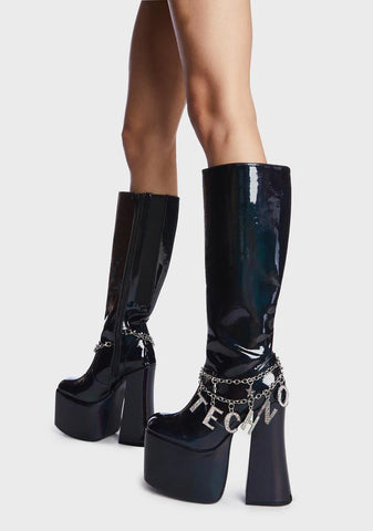 Tech-No For An Answer Platform Boots