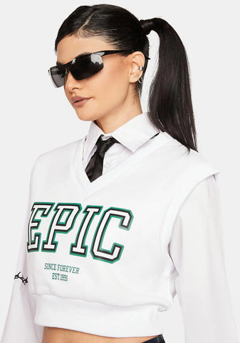 Epic League Sweatshirt Vest