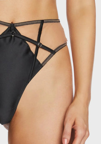 Ramona Mesh High Waisted Thong