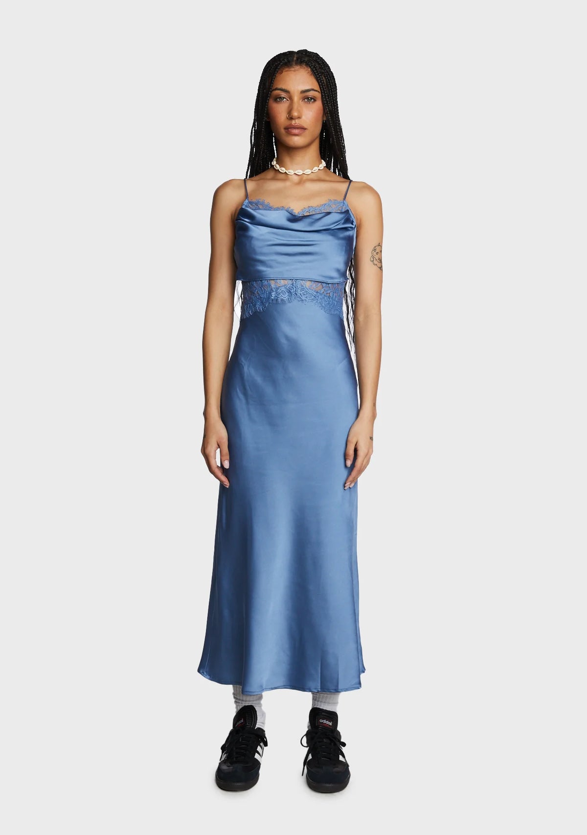 Special Place Midi Dress - Blue