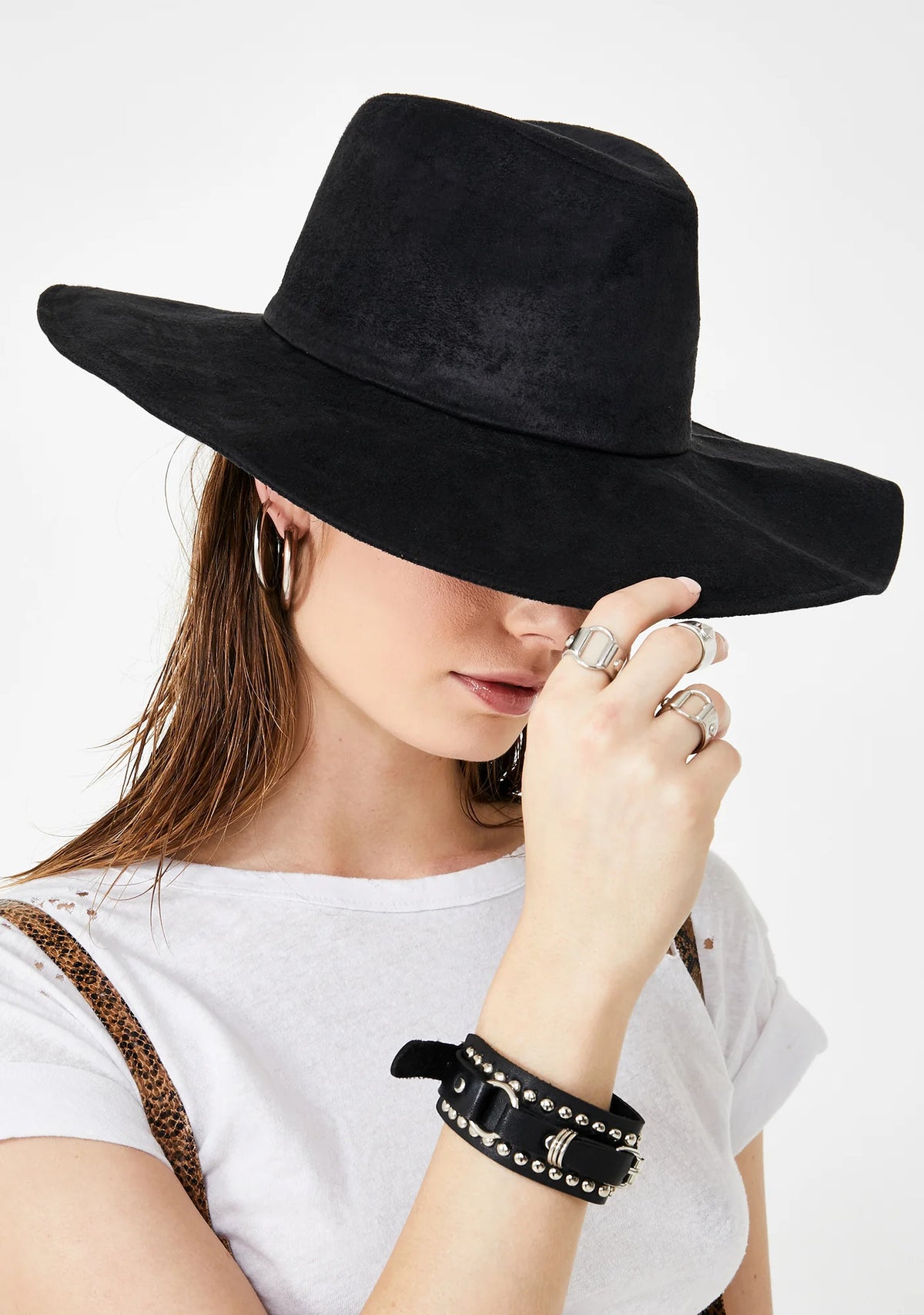 Lunar Sunrise Sweetheart Wide Brim Hat