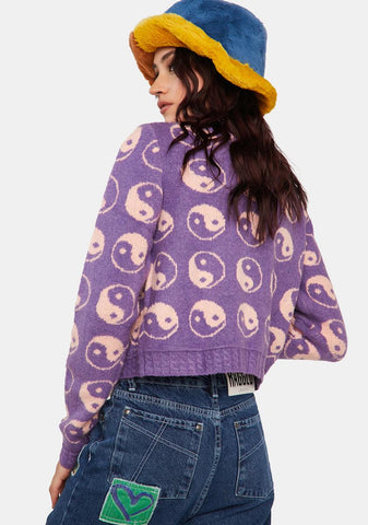 Finding Balance Open Front Cardigan