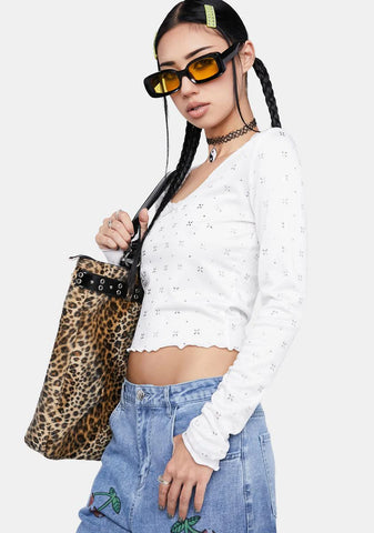 Luck Be A Lady Long Sleeve Top