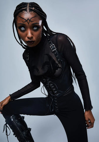 Final Showdown Mesh Top