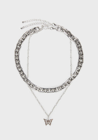 Wings Of Glory Layered Necklace