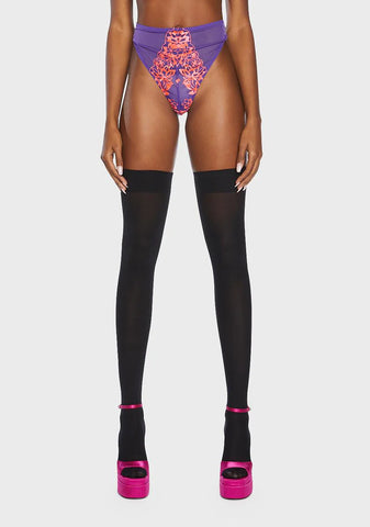 Ada Blossom High Waist Thong