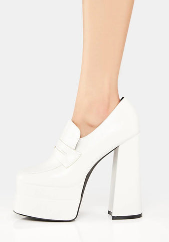 All Day Sass Platform Loafers