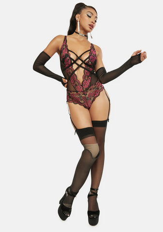 Sometimes A Fantasy Mesh Bodysuit