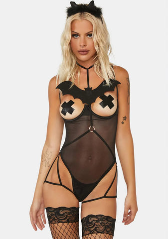 Lil' Batty Lingerie Set