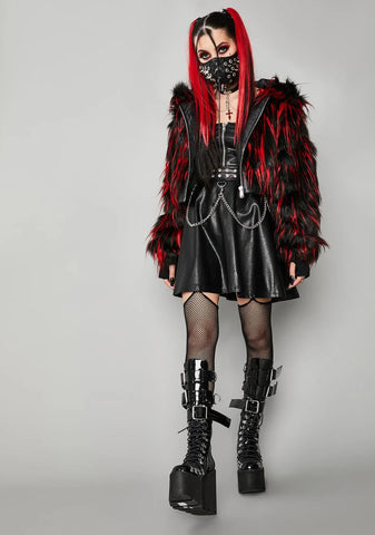 Fatal Farewell Mini Dress