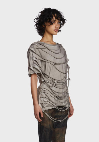 Echo Unisex Shredded Tee