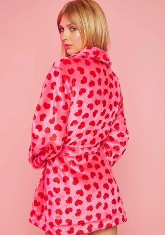 Loyal Maneater Velour Robe Set