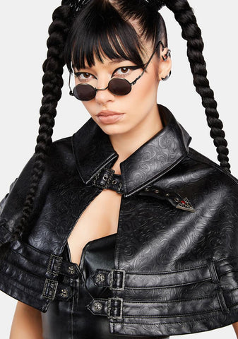 Stop Making Sense Punk Cape Collar