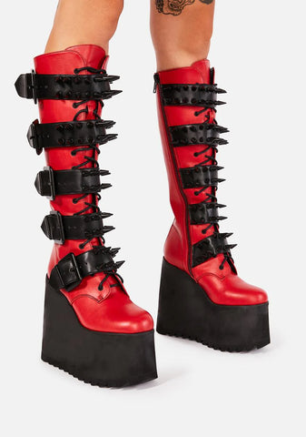Dangerous Appetite For Destruction Platform Boots