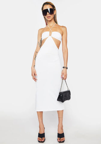 Blanc What A Night Midi Dress