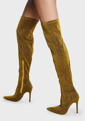 Aurora Glitter Boots