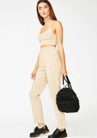 Wish Ya Would Plaid Set