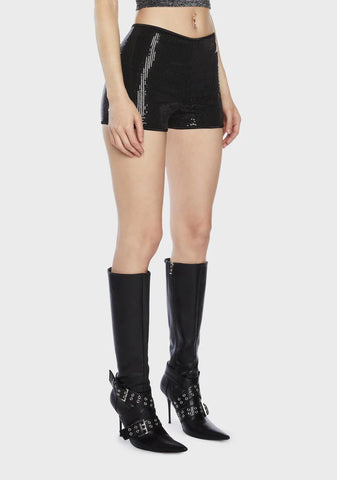 How It Went Sequin Shorts