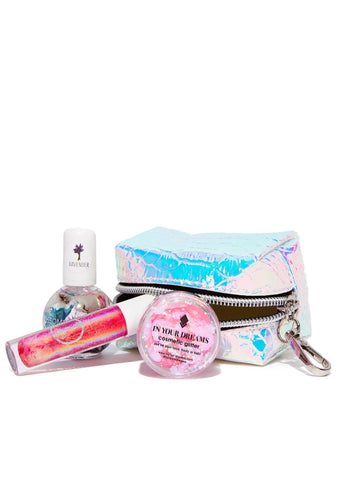 Iridescent Slithering Pouch Keychain