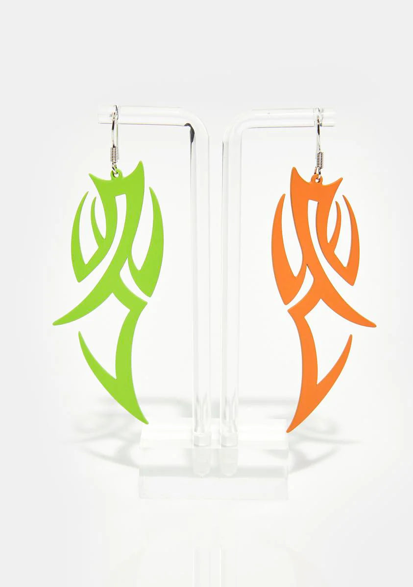 Super Cool Tattoo Drop Earrings