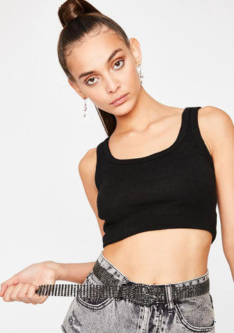 Icy Nights Rhinestone Belt