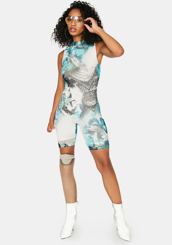 In My Memory Mesh Romper