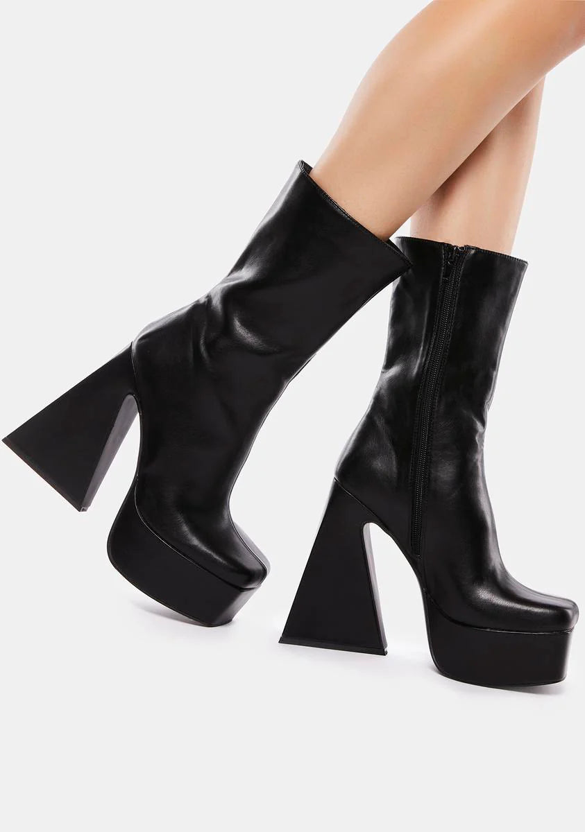 That Mystique Platform Boots