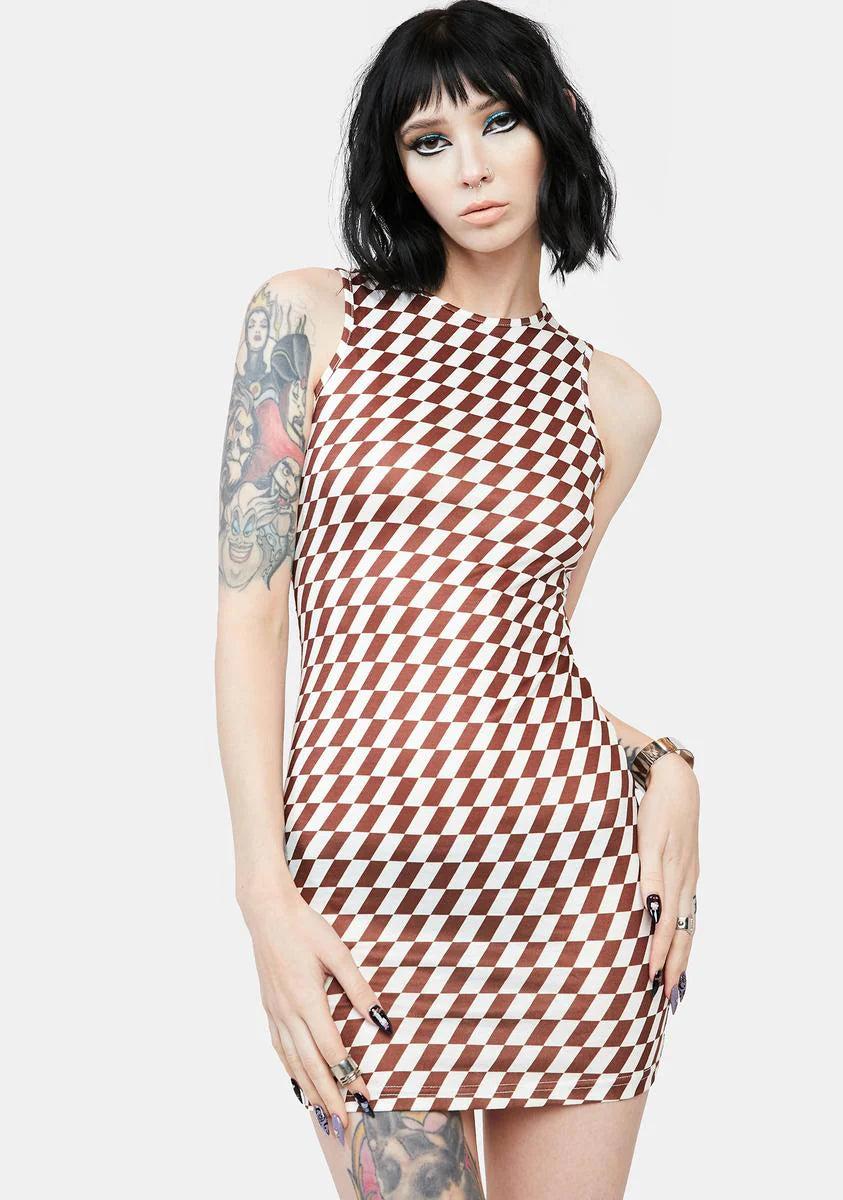 Race To The Finish Mini Dress