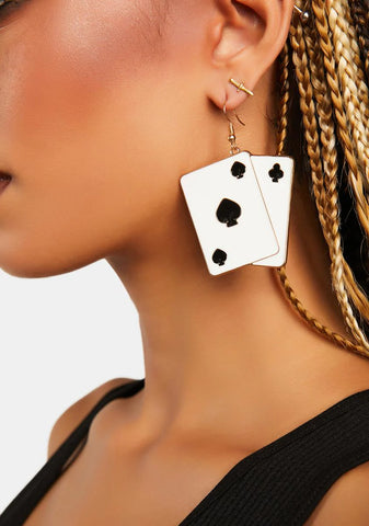 Play Your Cards Right Earrings