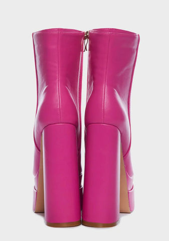 Sweet Local Romance Platform Boots