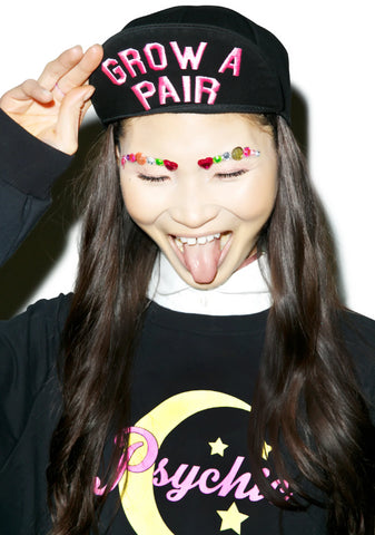 Grow A Pair Messenger Hat