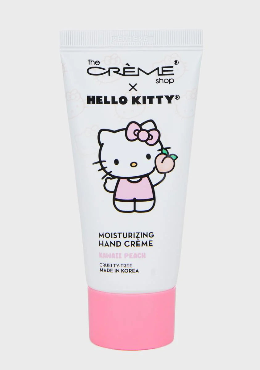Kawaii Peach Hello Kitty Hand Creme