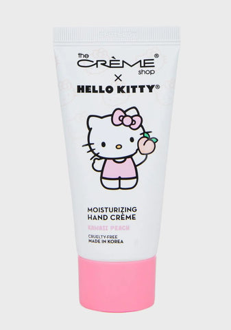 Kawaii Peach Hello Kitty Hand Creme