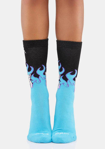 Welcome To Heck Crew Socks