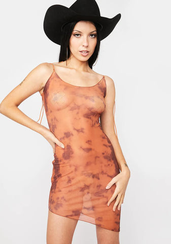 Bring The Crowd Sheer Mini Dress
