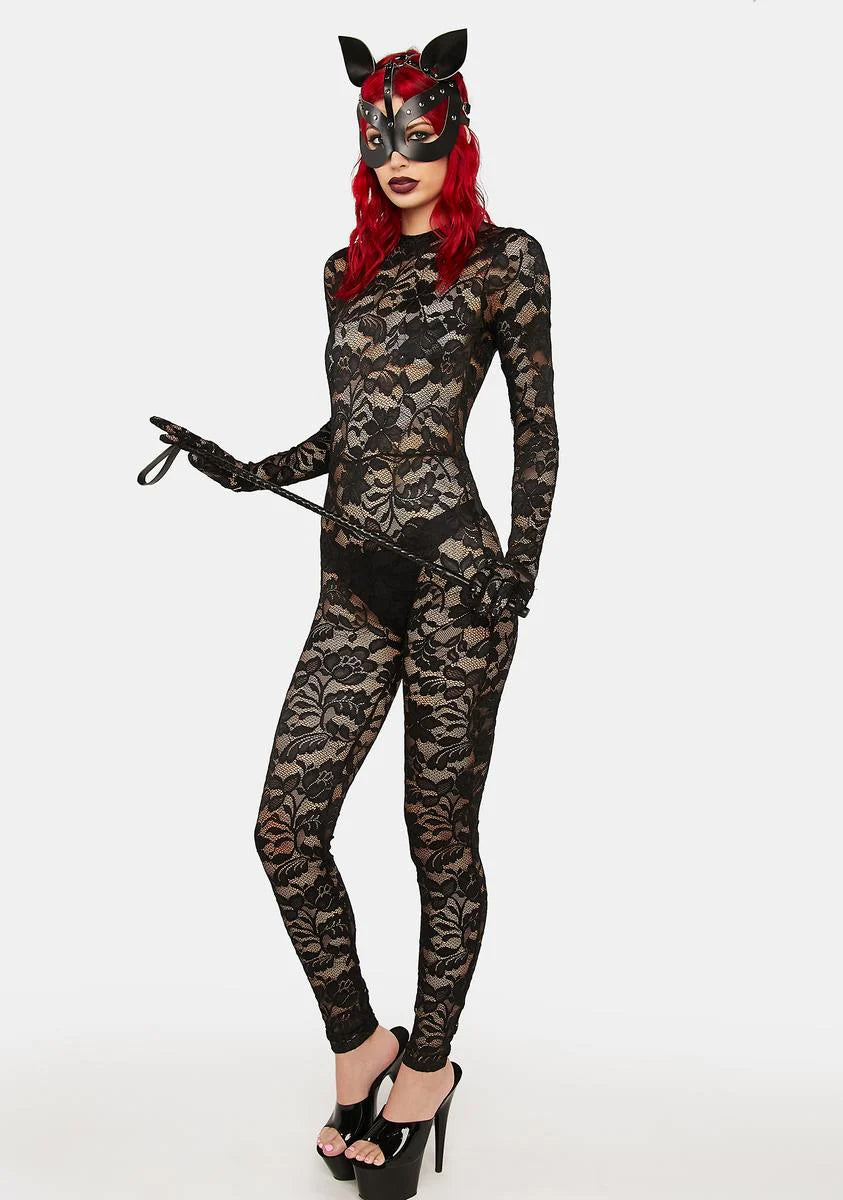 Wicked Nights Lace Jumpsuit