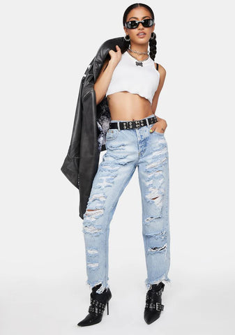 Thrashed Beyond Repair Denim Jeans