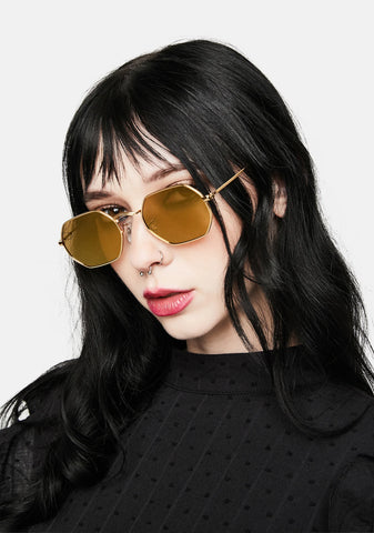 Jones Gold Sunglasses