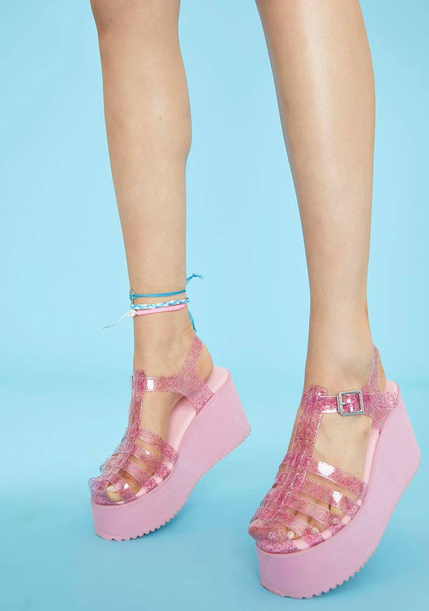 Outta Town Jelly Sandals