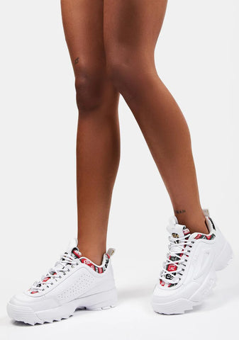 Disruptor II Patchwork Sneakers