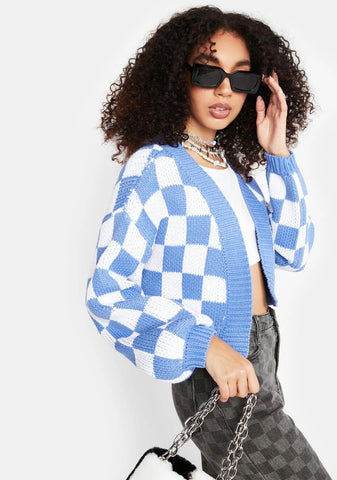 In The Fast Lane Knit Cardigan