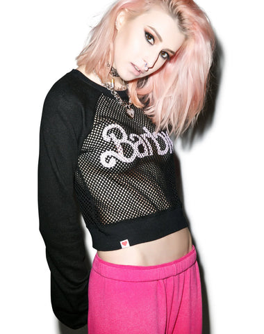 Barbie Warm Up Sweater - White