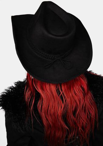 Classic Act Vegan Leather Cowboy Hat