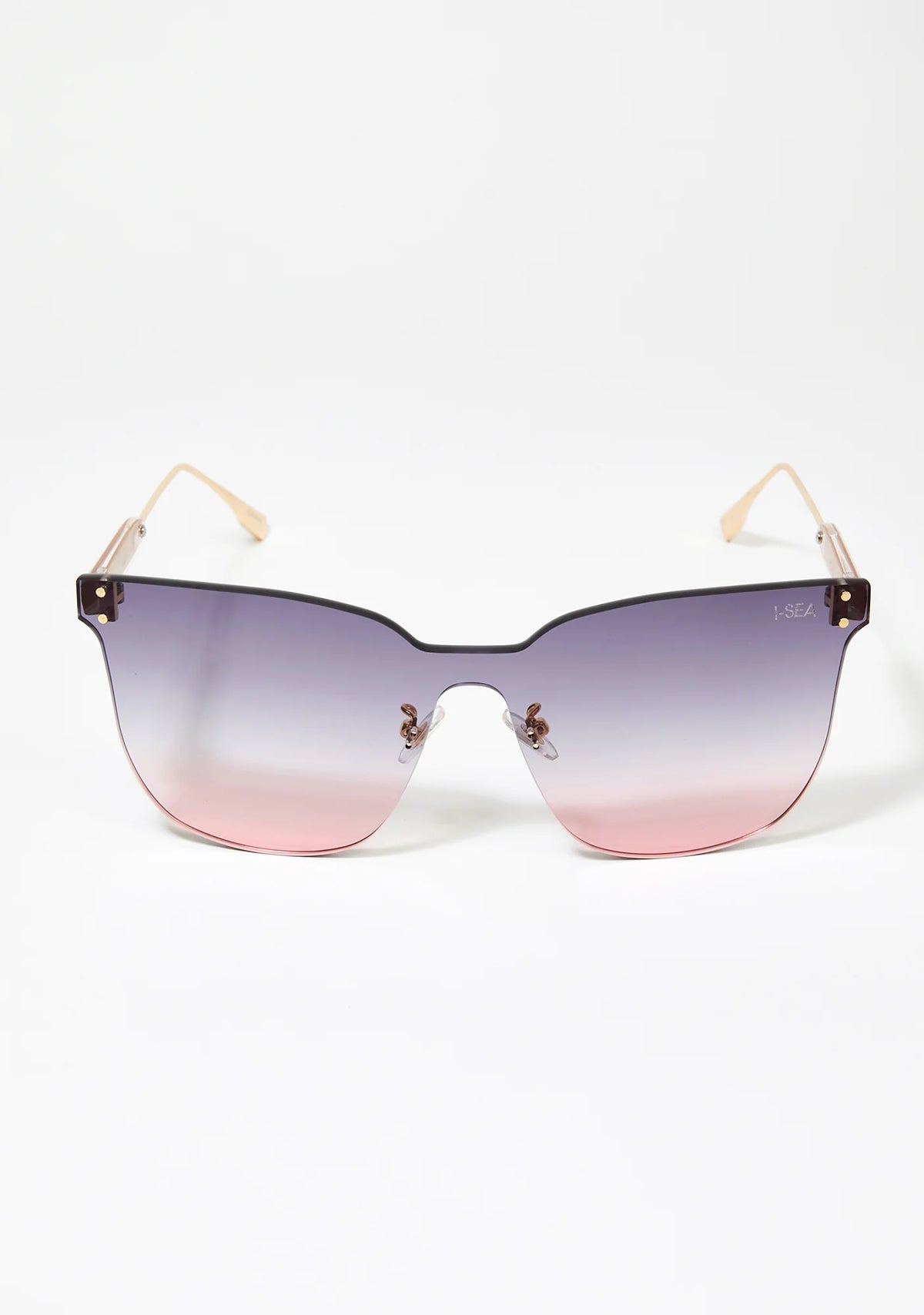 Gray Pink Moonchild Sunglasses