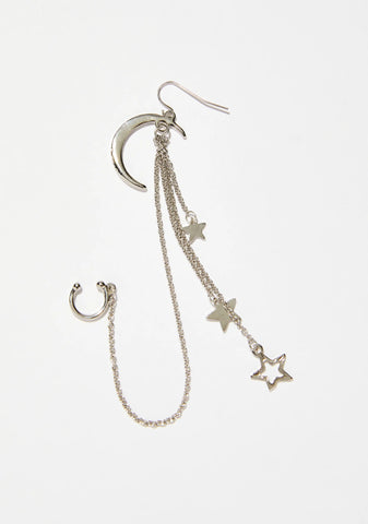 Starry Eyed Night Septum Chain