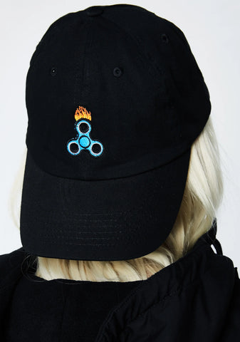 Fire Spinner Dad Hat