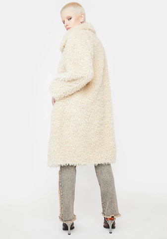 Liv Faux Fur Shag Coat