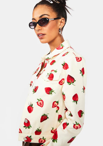 Strawberry Drill Jacket